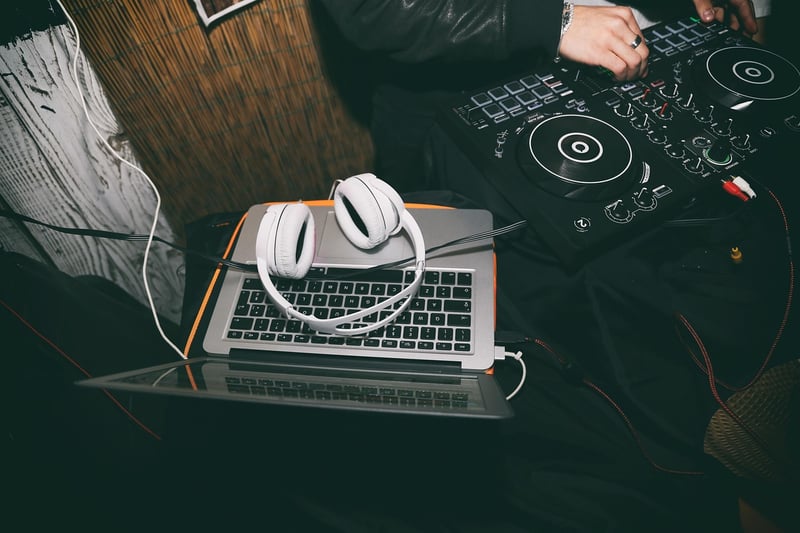 DJ at a nightclub